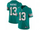 Nike Miami Dolphins #13 Dan Marino Vapor Untouchable Limited Aqua Green Alternate NFL Jersey