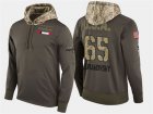 Nike Capitals #65 Andre Burakovsky Olive Salute To Service Pullover Hood