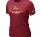 Women Cincinnati Bengals Red T-Shirt