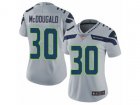 Women Nike Seattle Seahawks #30 Bradley McDougald Vapor Untouchable Limited Grey Alternate NFL Jersey