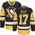 Pittsburgh Penguins #17 Bryan Rust Black Alternate Stitched NHL Jersey