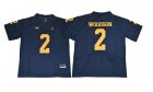 Michigan Wolverines #2 Charles Woodson blue College Football Jersey