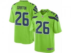 Mens Nike Seattle Seahawks #26 Shaquill Griffin Limited Green Rush NFL Jersey