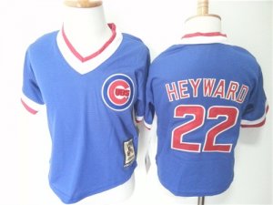 Cubs #22 Jason Heyward Blue Toddler Jersey