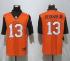 Nike Browns #13 Odell Beckham Jr. Brown City Edition Vapor