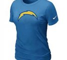 Women San Diego Charger L.blue T-Shirts