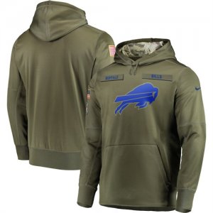 Nike Bills Olive Salute To Service Mens Pullove Hoodie