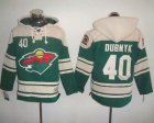 Minnesota Wild #40 Devan Dubnyk Green 2016 Stadium Series NHL Hoodie