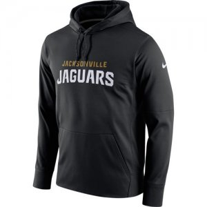 Jacksonville Jaguars Nike Circuit Wordmark Essential Performance Pullover Hoodie Black