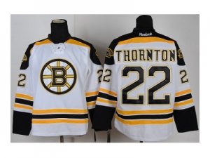 nhl jerseys boston bruins #22 thornton white