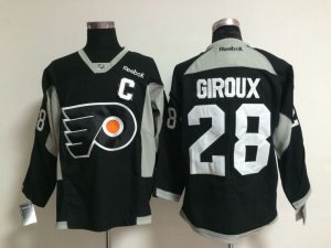 NHL Philadelphia Flyers #28 Claude Giroux black jerseys