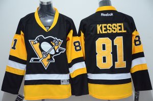 nhl jerseys pittsburgh penguins #81 kessel black-yellow[kessel]