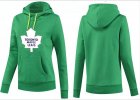 NHL Women Toronto Maple Leafs Logo Pullover Hoodie 16