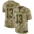 Mens Nike Indianapolis Colts #13 T.Y. Hilton Limited Camo 2018 Salute to Service NFL Jers