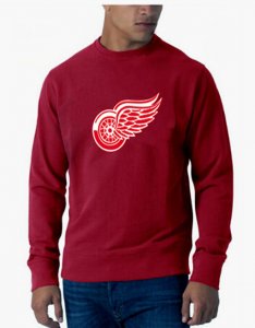 NHL Detroit Red Wings Round collar Dark red jerseys