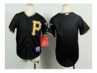 youth mlb jerseys pittsburgh pirates blank black