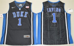 Duke Blue Devils #1 Kyrie Irving Black College NCAA Jersey