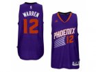 Mens Phoenix Suns #12 TJ Warren adidas Purple Swingman Road Jersey