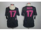 Nike Women San Diego Chargers #17 Philip Rivers dk.grey jerseys[breast cancer awareness]