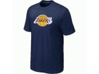 Los Angeles Lakers Big & Tall Primary Logo D.Blue T-Shirt