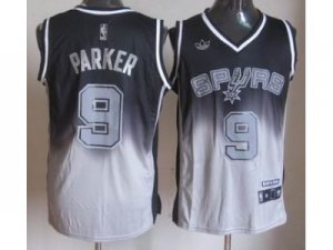 nba san antonio spurs #9 tony parker black-grey[limited]