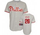 mlb philadelphia phillies #26 utle grey