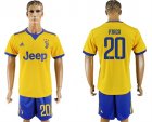 2017-18 Juventus 20 PJACA Away Soccer Jersey