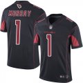 Nike Cardinals #1 Kyler Murray Black 2019 NFL Draft First Round Pick Color Rush Limited Jersey