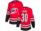 Youth Adidas Carolina Hurricanes #30 Cam Ward Red Home Authentic Stitched NHL Jersey