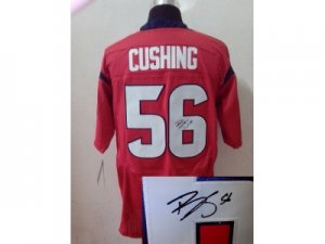 Nike NFL Houston Texans #56 Brian Cushing red jerseys(signature Elite)