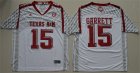 Texas A&M Aggies 15 Myles Garrett White College Football Jersey