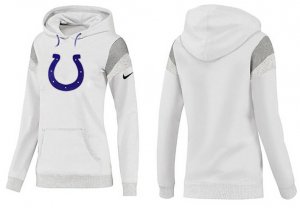 Women Indianapolis Colts Logo Pullover Hoodie-098