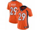 Women Nike Denver Broncos #29 Bradley Roby Vapor Untouchable Limited Orange Team Color NFL Jersey
