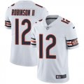 Nike Bears #12 Allen Robinson II White Color Rush Limited Jersey