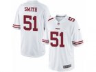 Mens Nike San Francisco 49ers #51 Malcolm Smith Limited White NFL Jersey