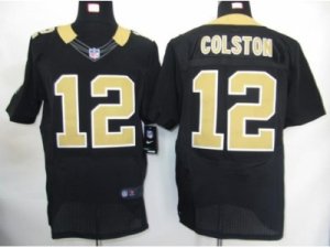 Nike NFL new orleans saints #12 colston black Elite jerseys