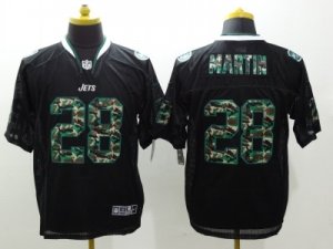 Nike new york jets #28 martin black jerseys(Camo classic Elite)