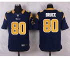 Nike NFL st. louis rams #80 bruce blue jerseys[Elite]