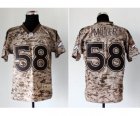 Nike jerseys denver broncos #58 von miller camo[2013 new Elite][USMC]