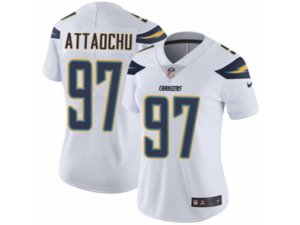 Women Nike Los Angeles Chargers #97 Jeremiah Attaochu Vapor Untouchable Limited White NFL Jersey