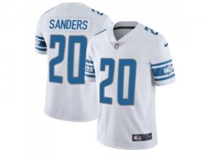 Nike Detroit Lions #20 Barry Sanders White Mens Stitched NFL Limited Jersey