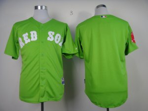 MLB Jerseys Boston Red Sox blank jerseys green