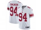 Mens Nike New York Giants #94 Dalvin Tomlinson Vapor Untouchable Limited White NFL Jersey