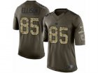 Mens Nike New York Giants #85 Rhett Ellison Limited Green Salute to Service NFL Jersey