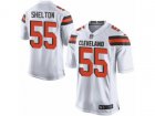 Nike Cleveland Browns #55 Danny Shelton Game White NFL Jersey