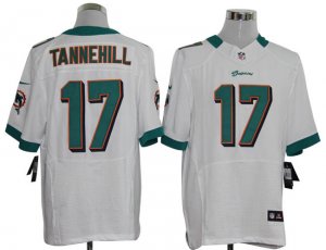 Nike Miami Dolphins 17 Tannehill white Elite Jerseys