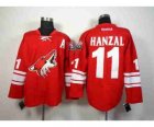 nhl jerseys Phoenix Coyotes #11 hanzal red[patch A][hanzal]