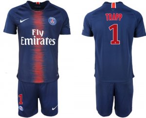 2018-19 Pari Saint-Germain 1 TRAPP Home Soccer Jersey