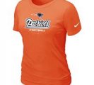 Women New England Patriots Orange T-Shirt