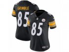 Women Nike Pittsburgh Steelers #85 Xavier Grimble Vapor Untouchable Limited Black Team Color NFL Jersey